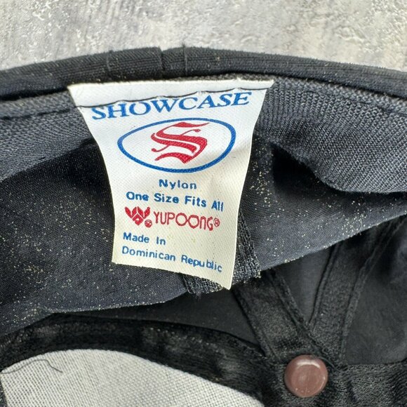 Desert Storm Support Our U.S. Troops Hat Snap Back Trucker Black Mesh Cap Adult - Picture 9 of 9